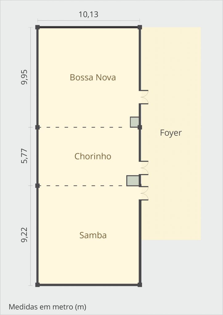Sala Bossa Nova, Chorinho e Samba